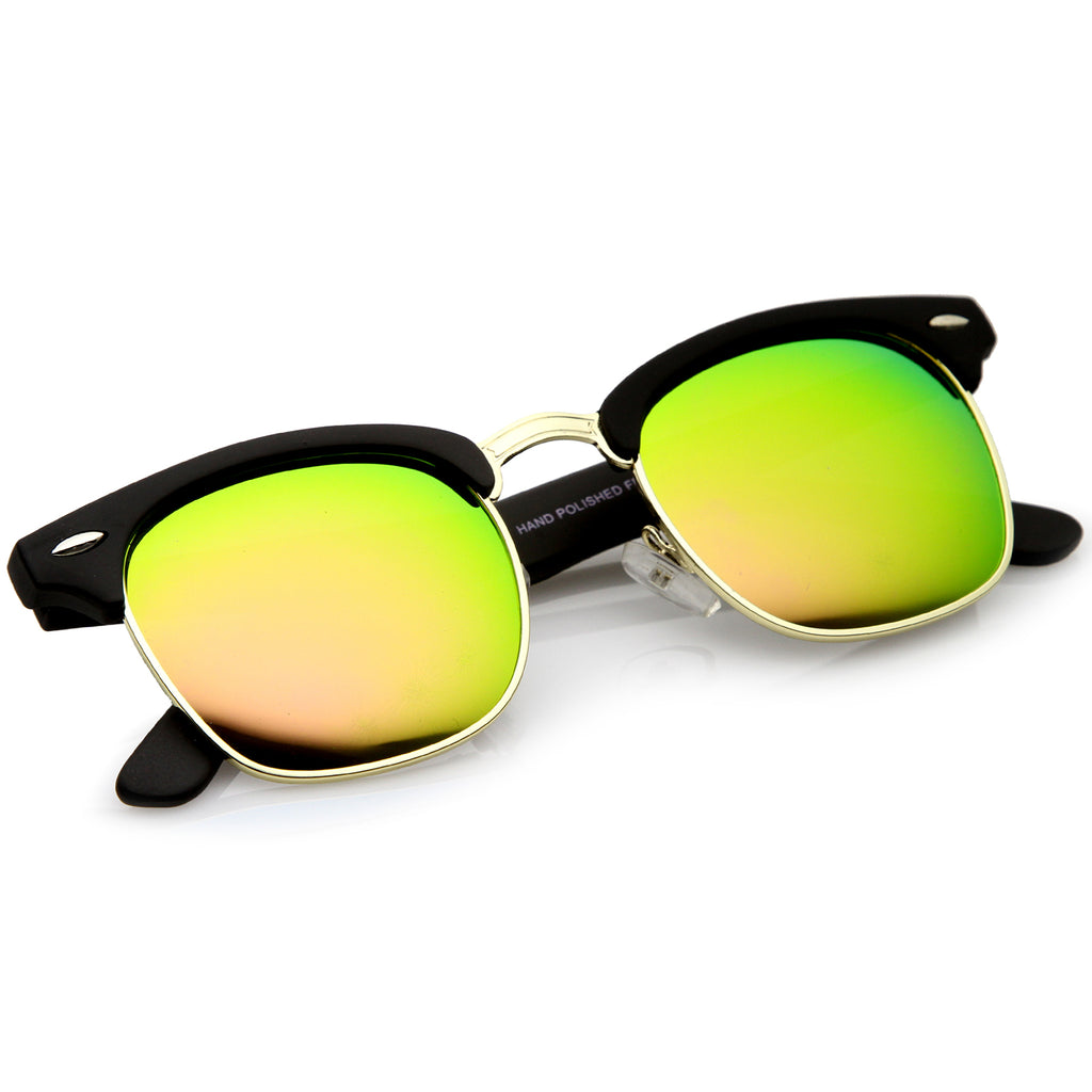 Rubberized Black-Gold / Pink Mirror