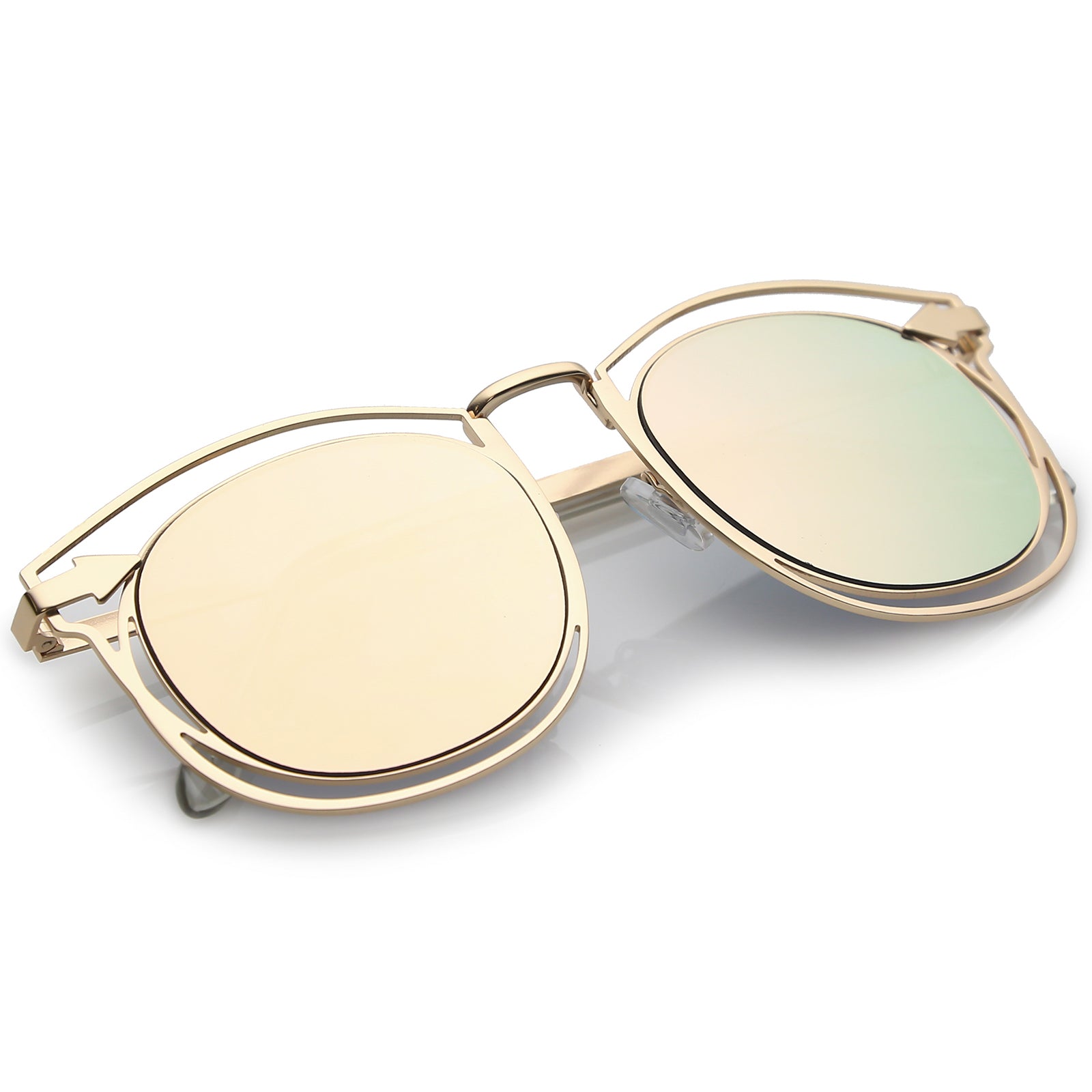 Gold / Pink Mirror