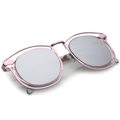 Pink / Silver Mirror