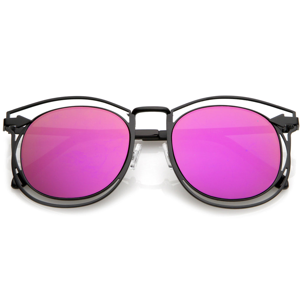 Black / Magenta Mirror