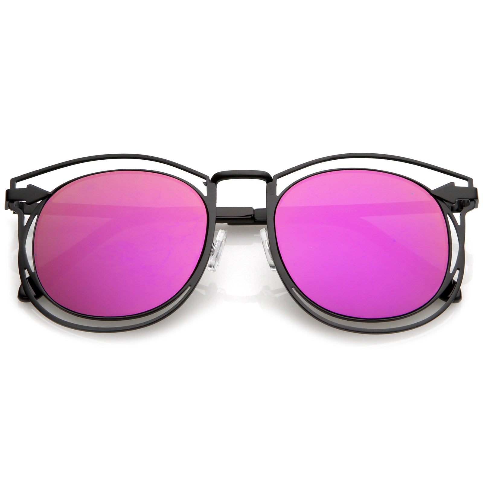 Black / Magenta Mirror