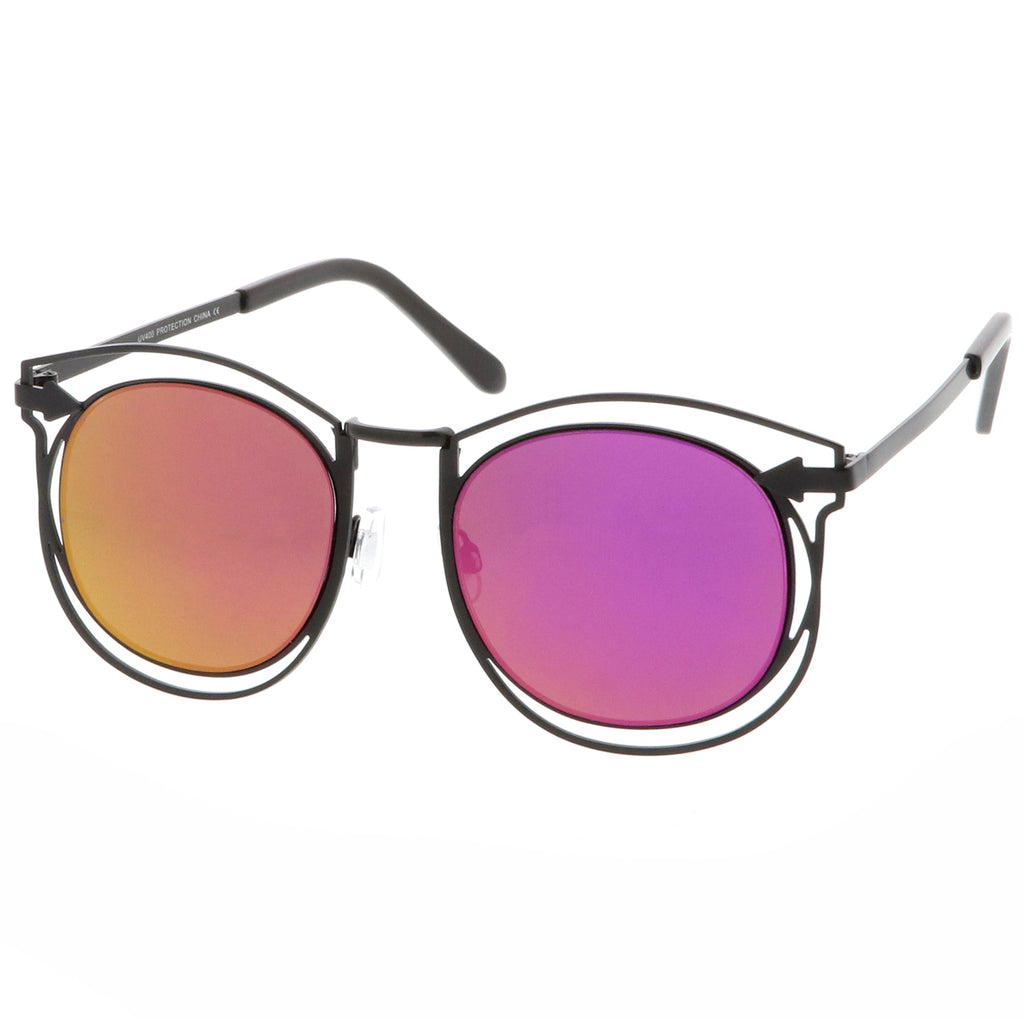 Black / Magenta Mirror