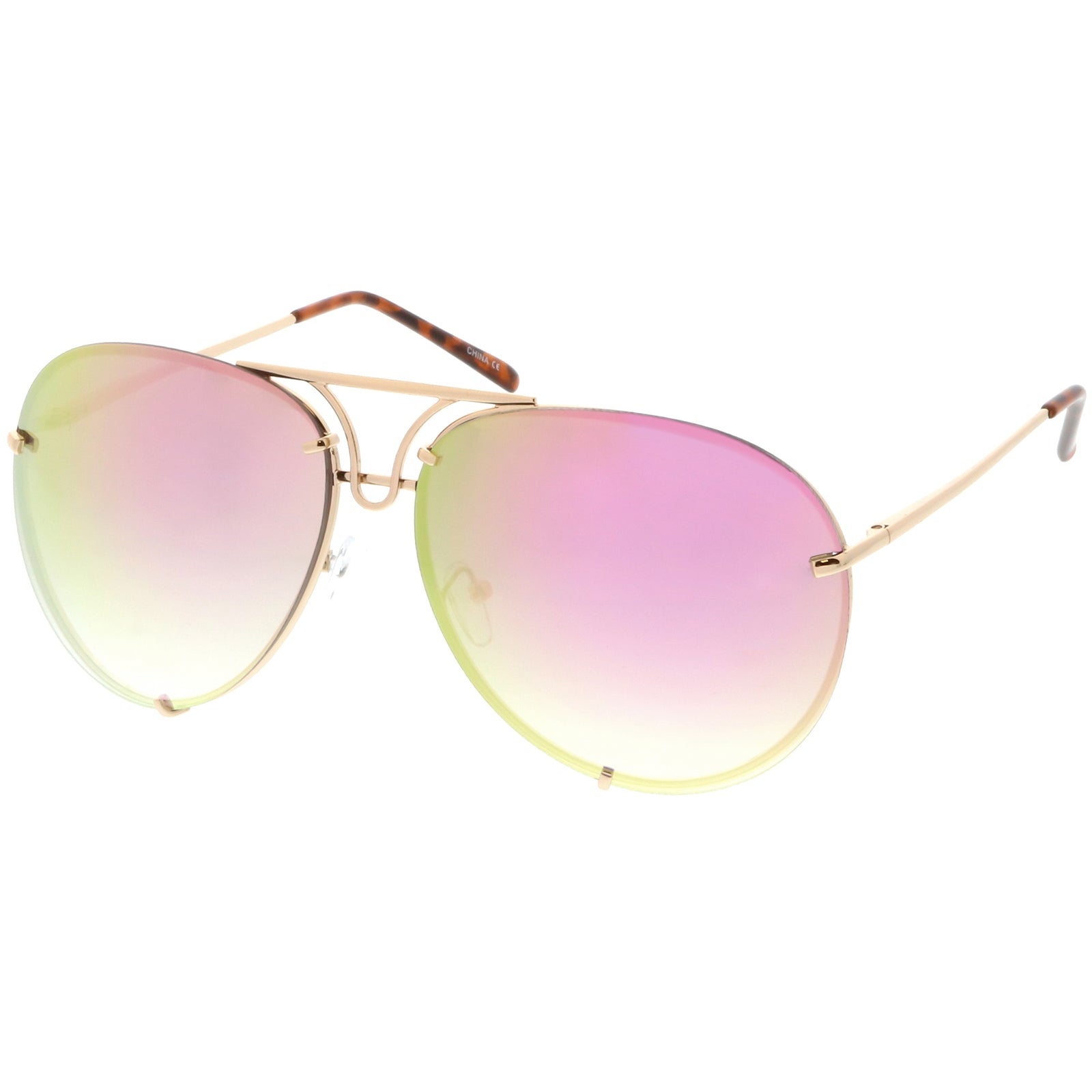 Gold / Pink Mirror