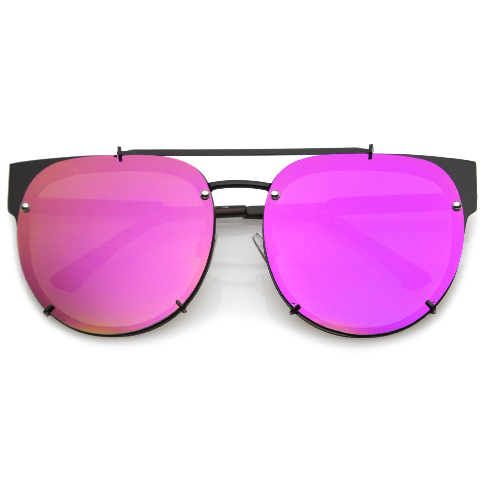 Black / Magenta Mirror