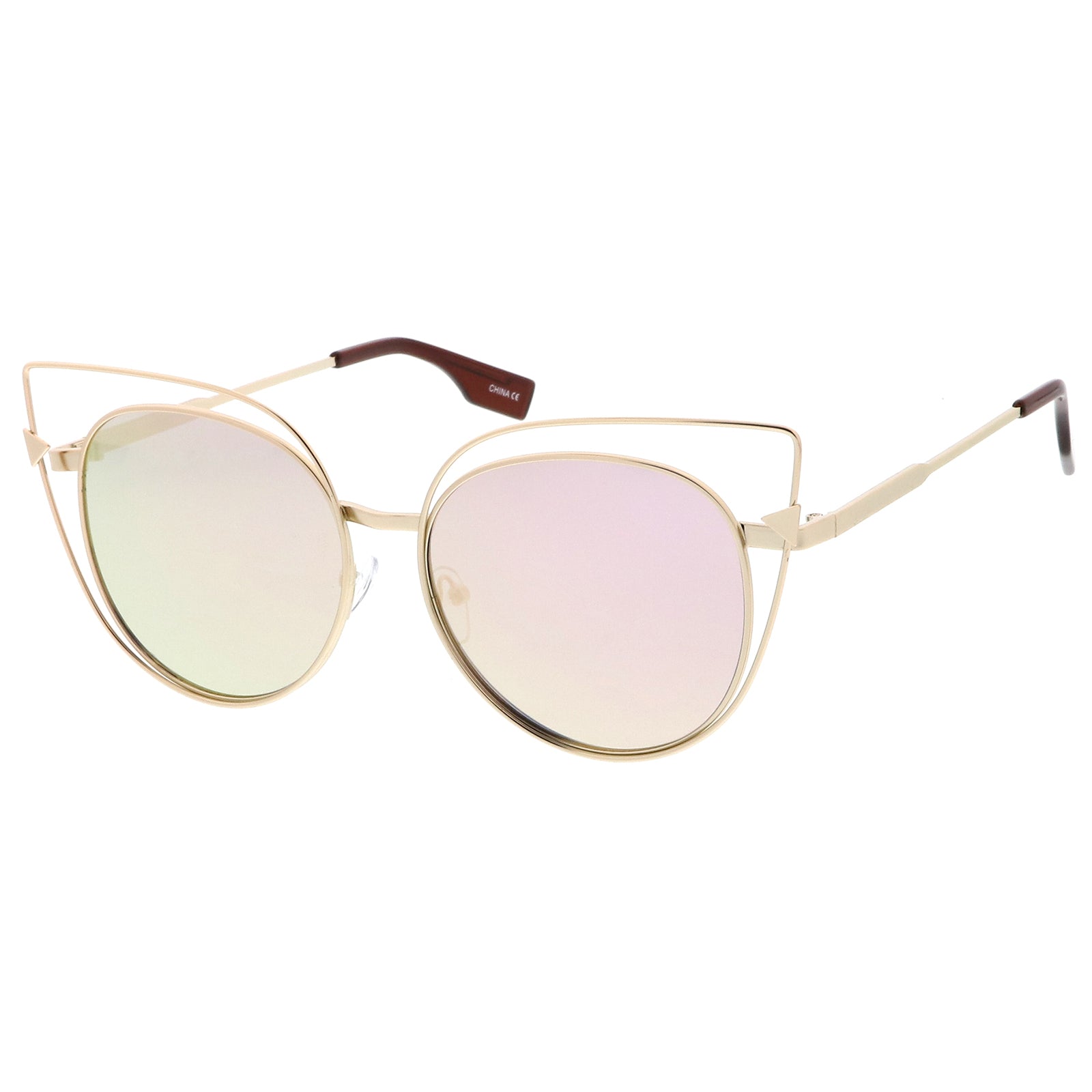 Gold-Gold / Pink Mirror