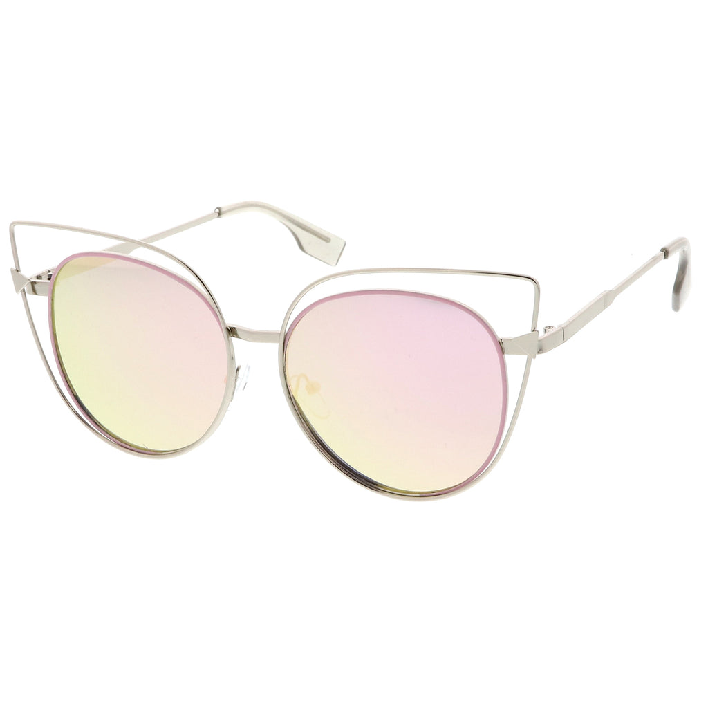 Silver-Pink / Pink Mirror