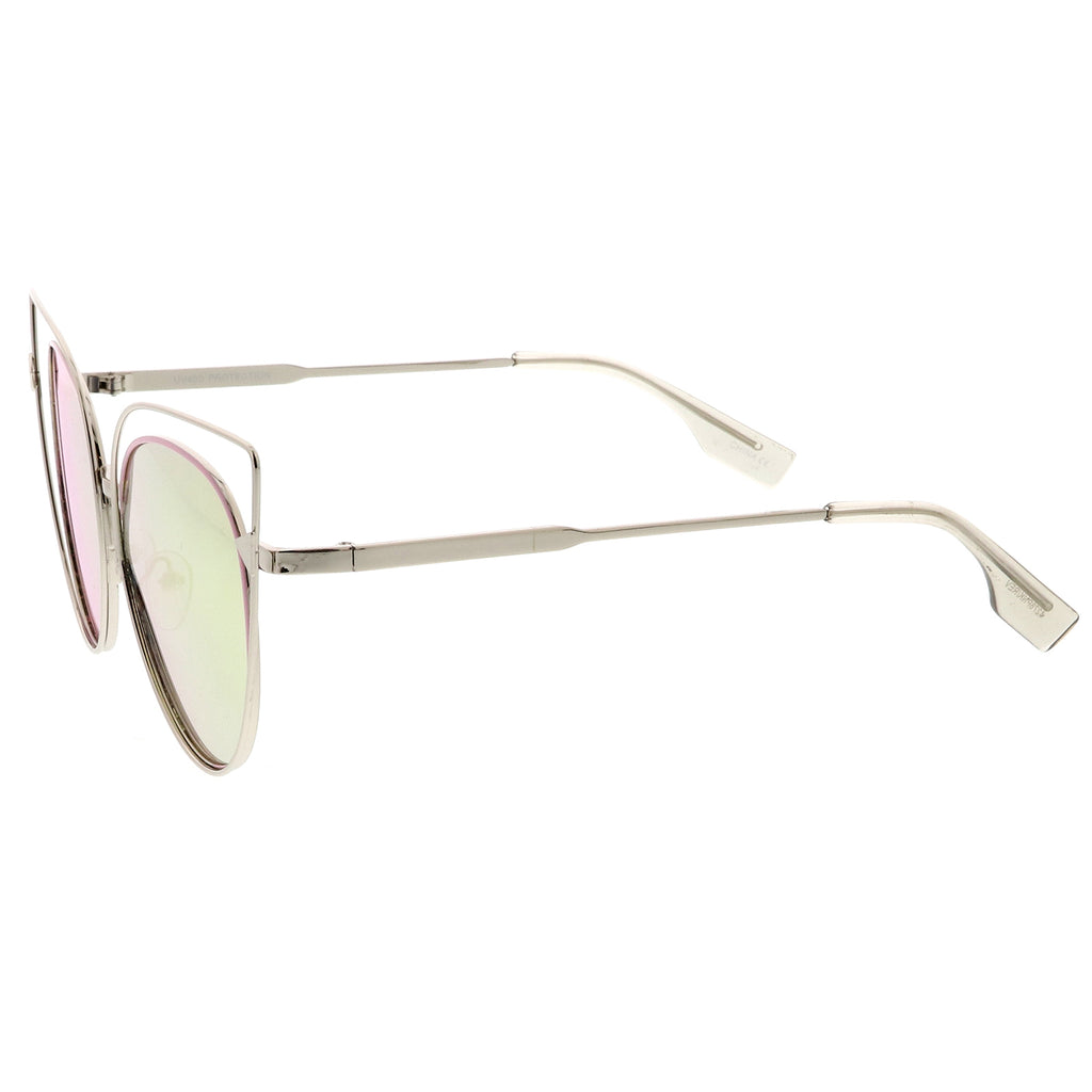 Silver-Pink / Pink Mirror