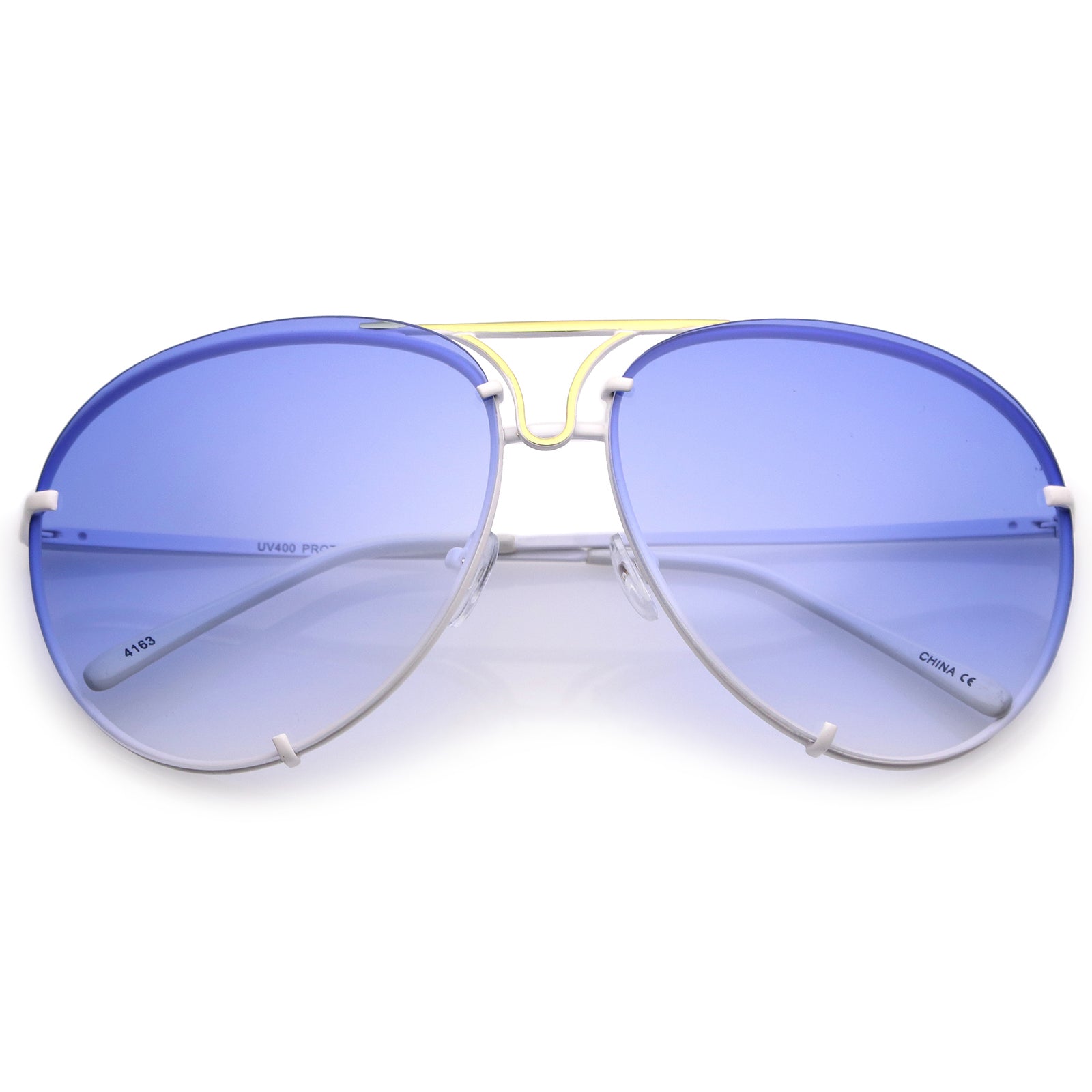 Gold White / Blue