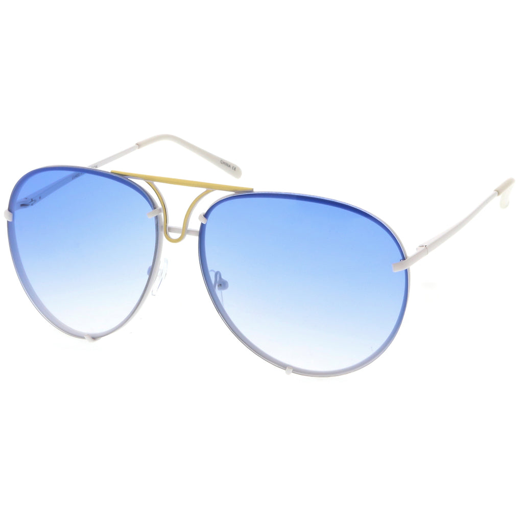 Gold White / Blue