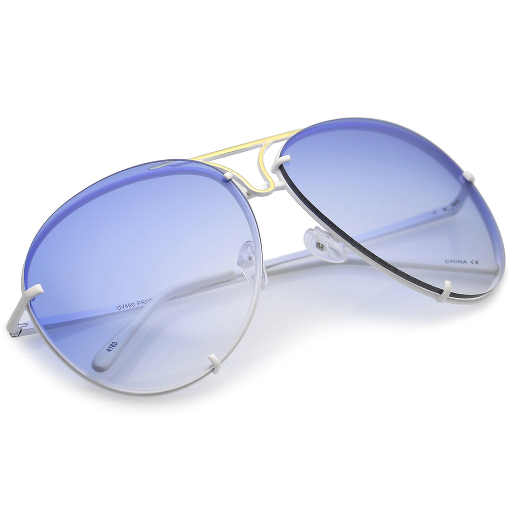Gold White / Blue