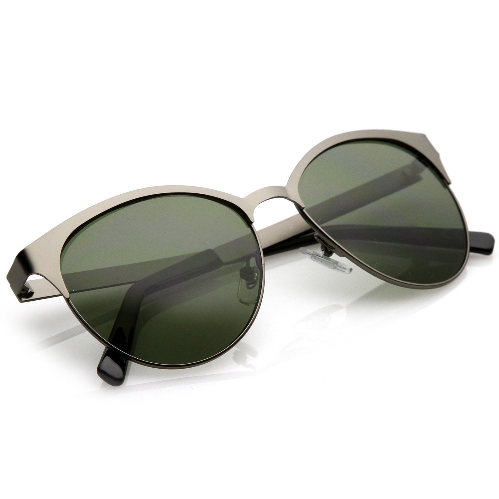 Gunmetal / Green
