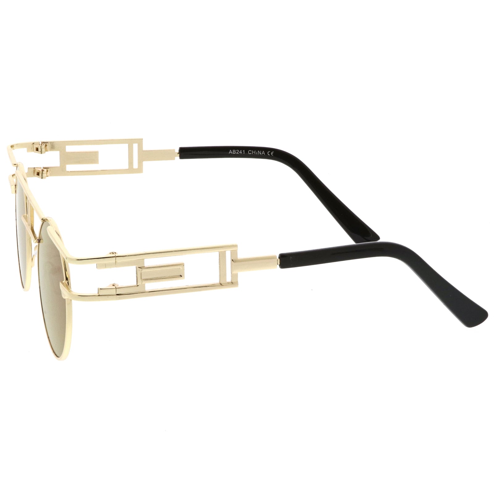 Gold / Green Mirror