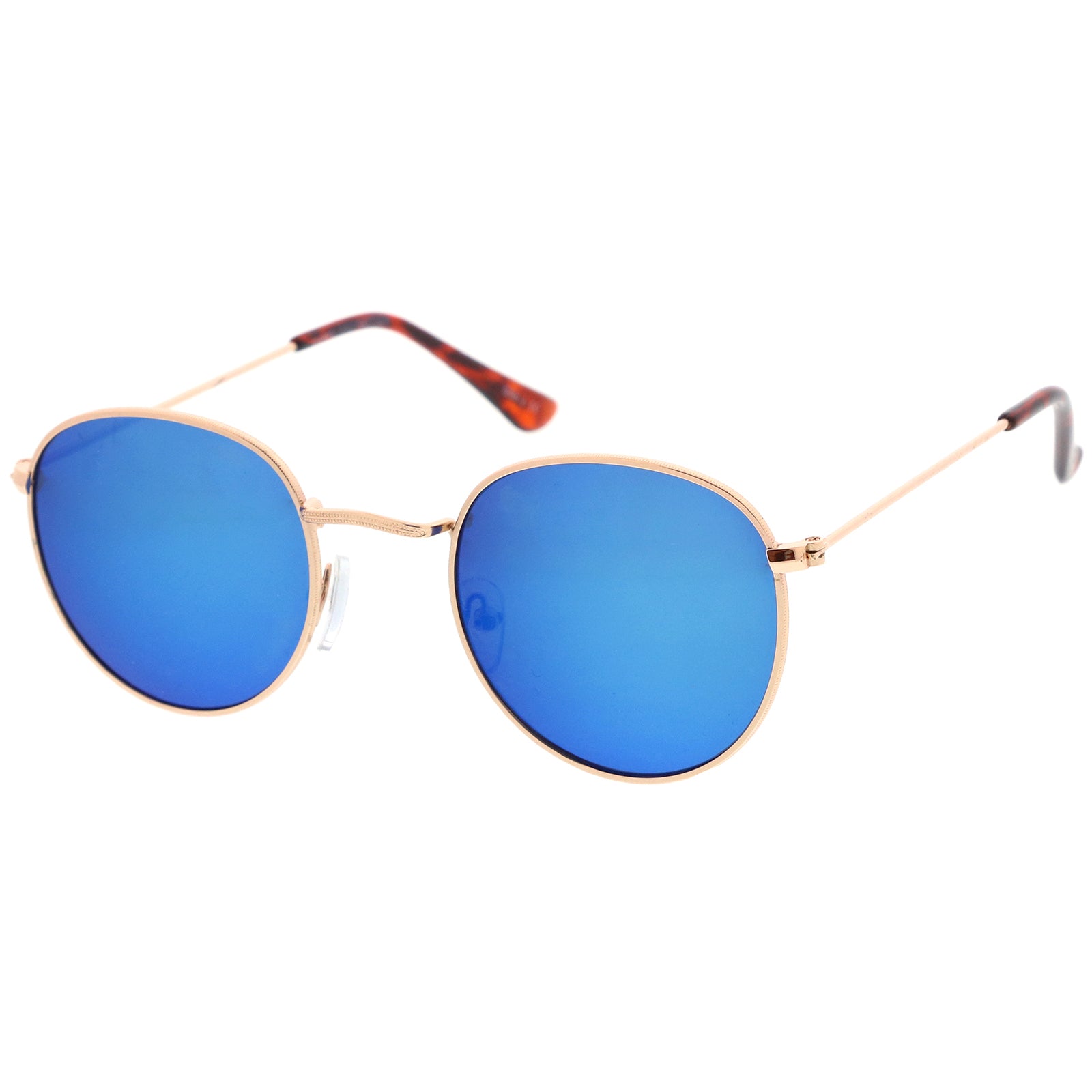 Gold / Blue Mirror