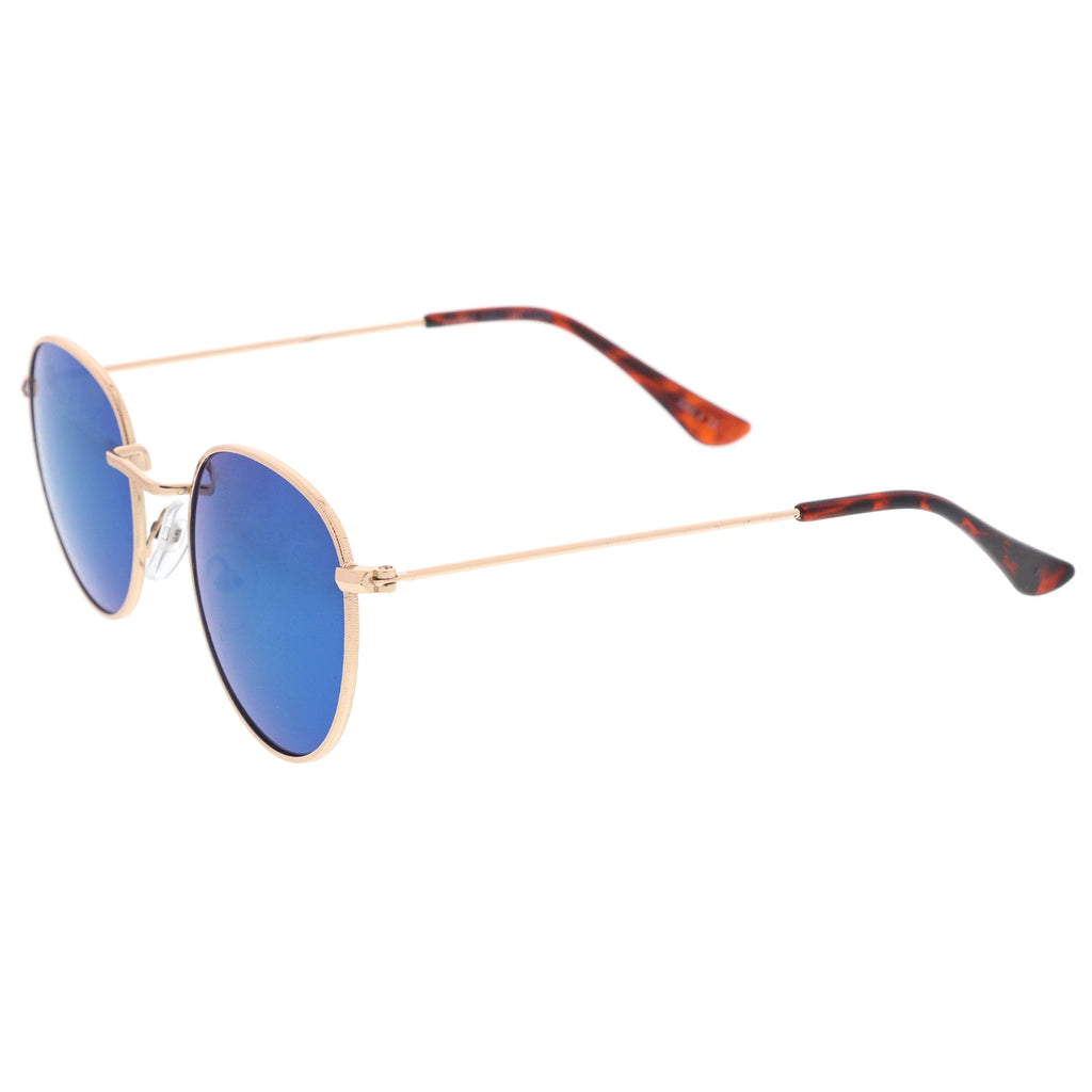 Gold / Blue Mirror