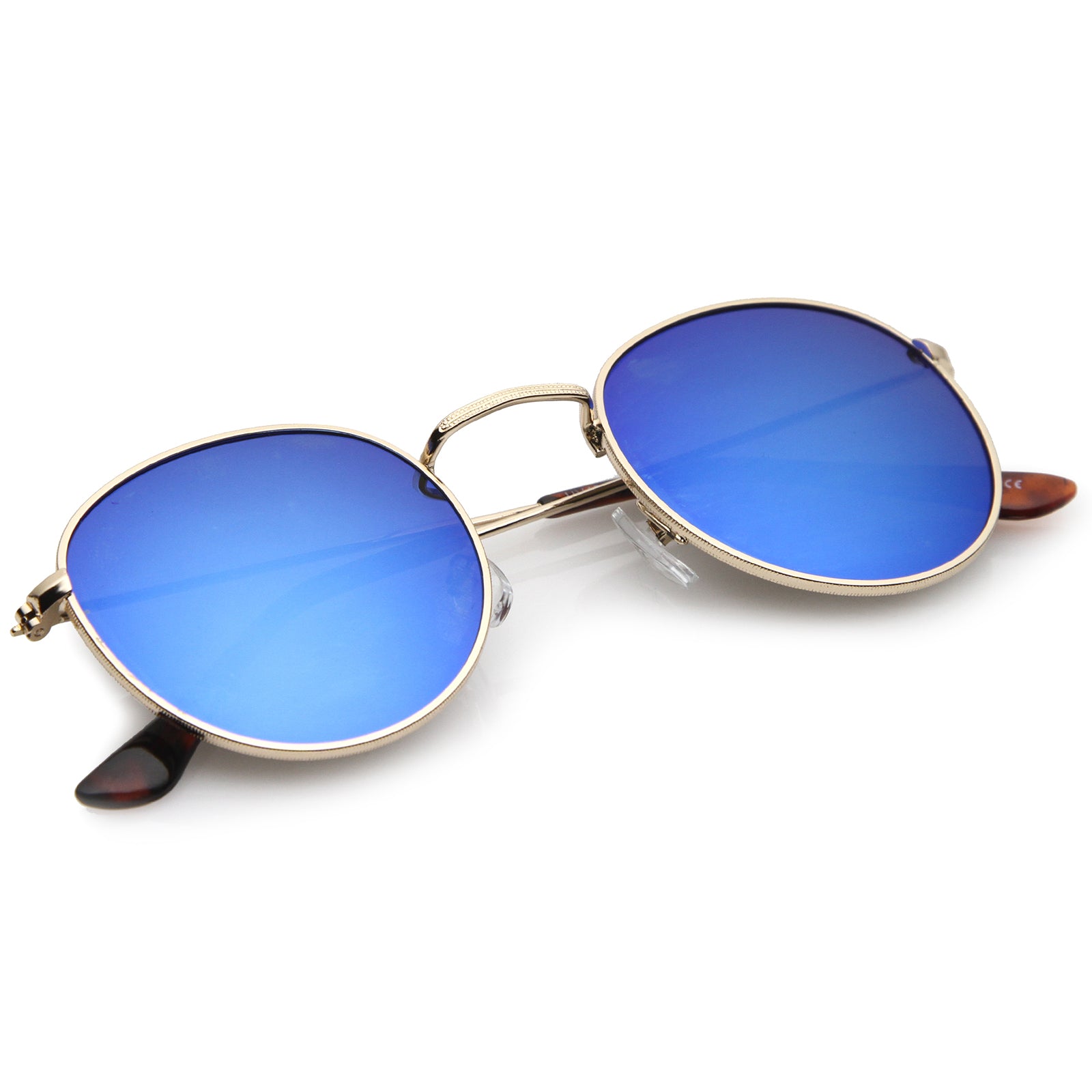 Gold / Blue Mirror