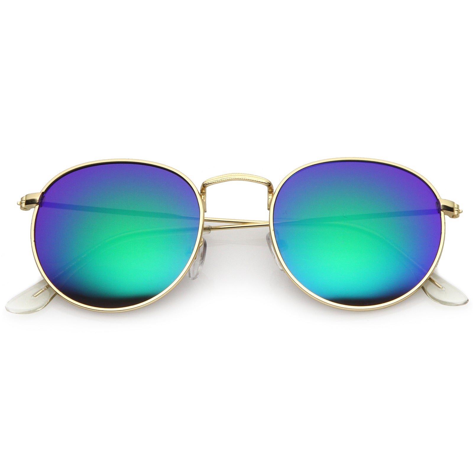 Gold / Green-Blue Mirror