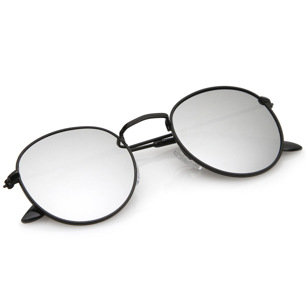Black / Silver Mirror