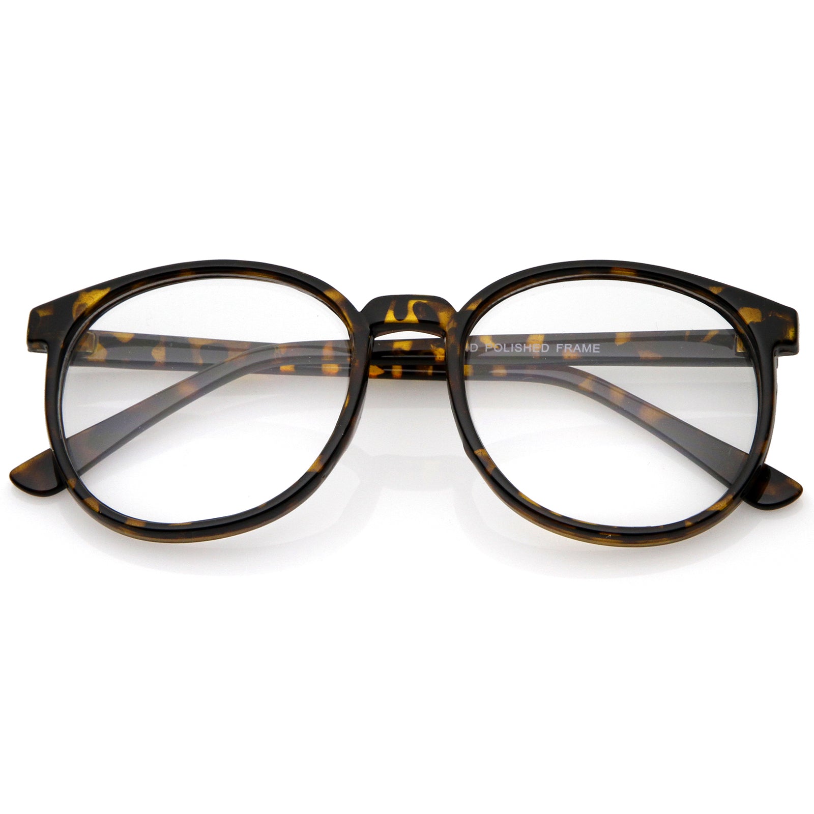 Orange-Tortoise / Clear