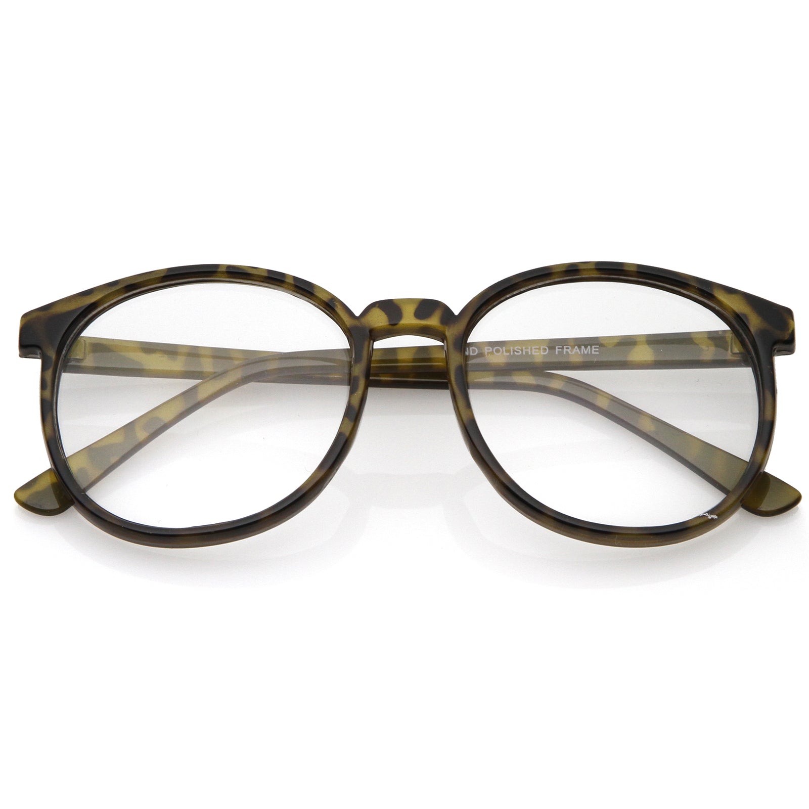 Brown-Tortoise / Clear