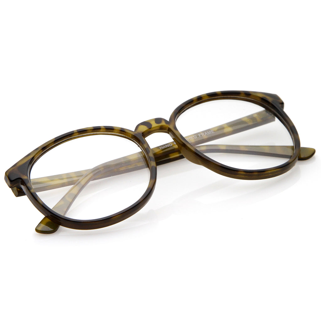 Brown-Tortoise / Clear