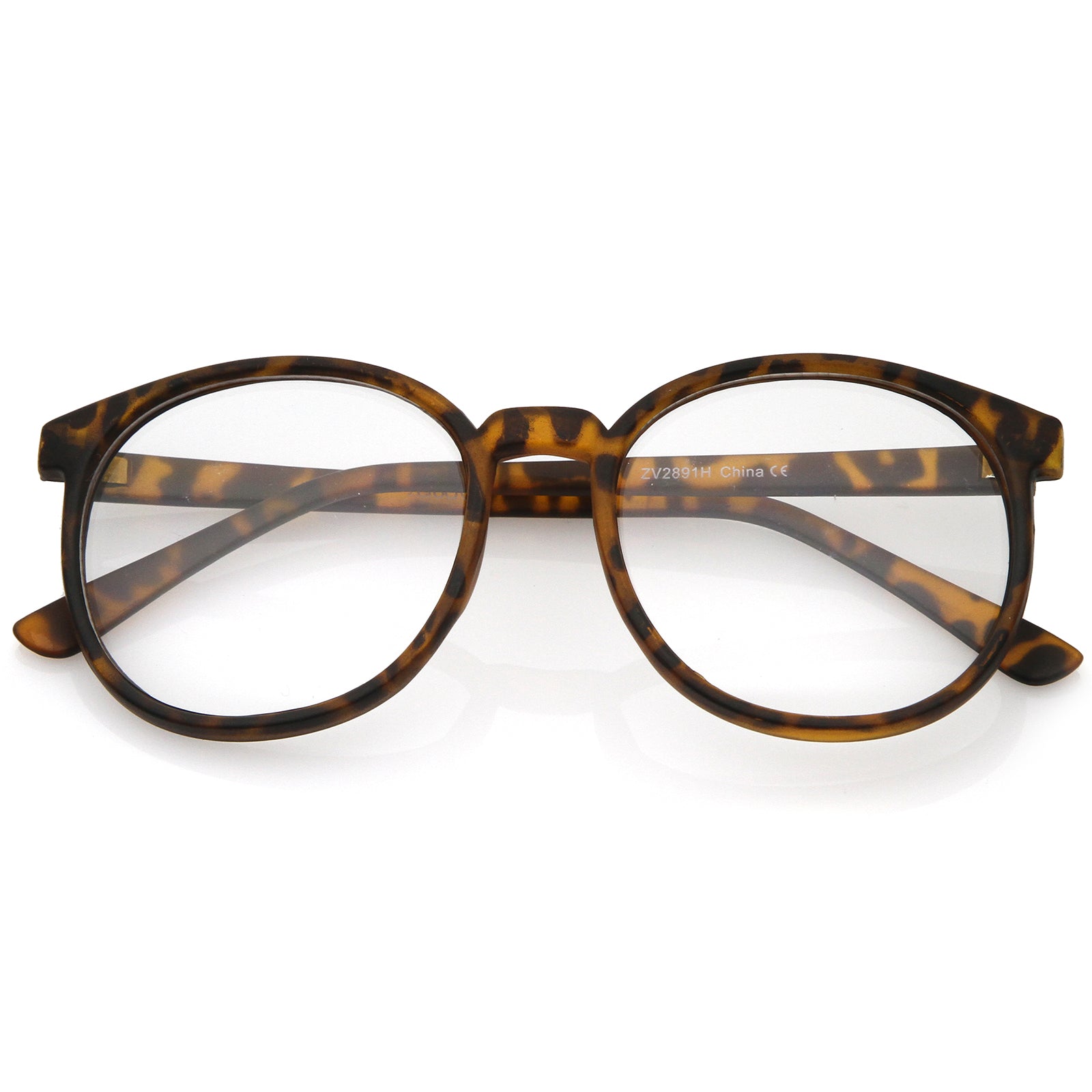 Matte Orange-Tortoise / Clear