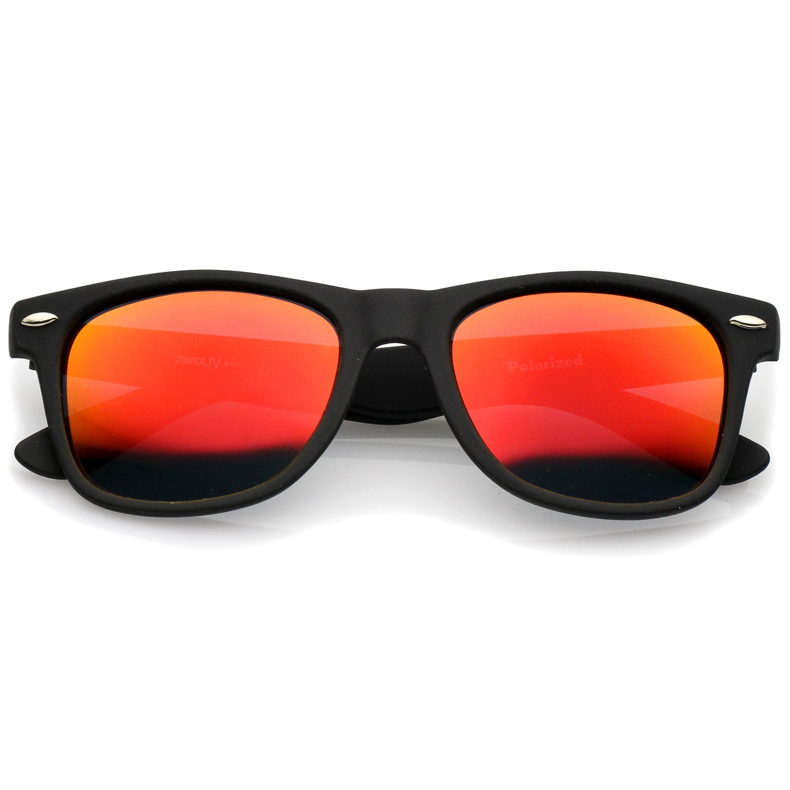 Black / Red Mirror Polarized