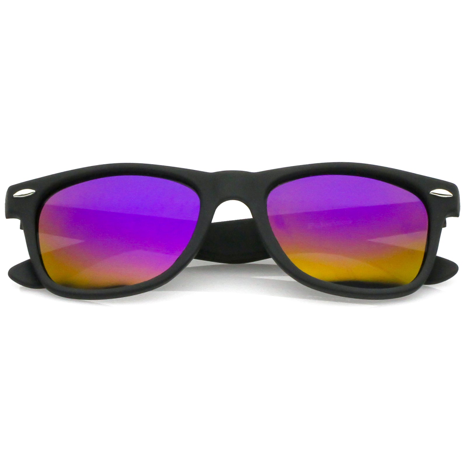 Black / Rainbow Mirror Polarized