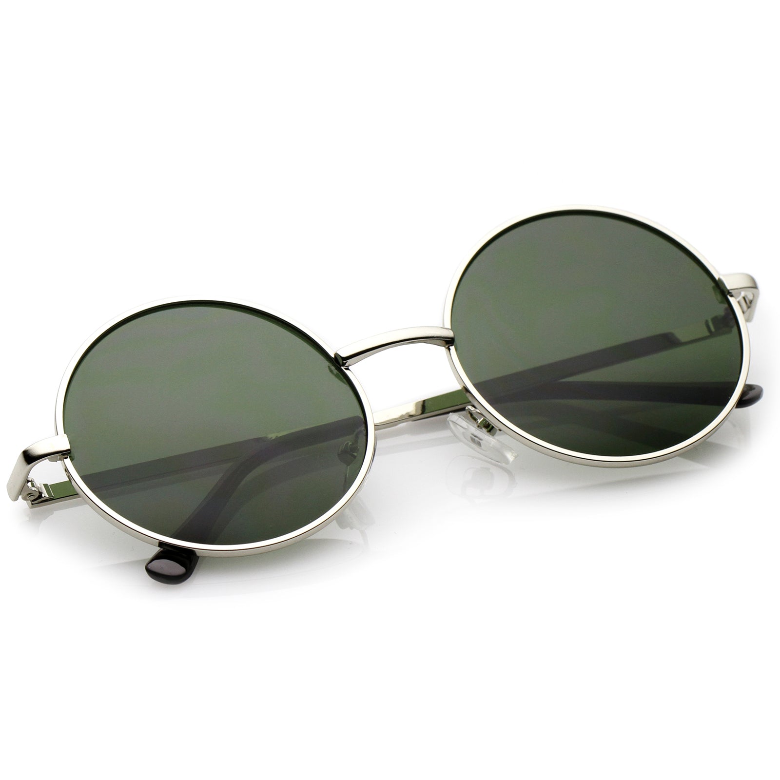 Silver / Green