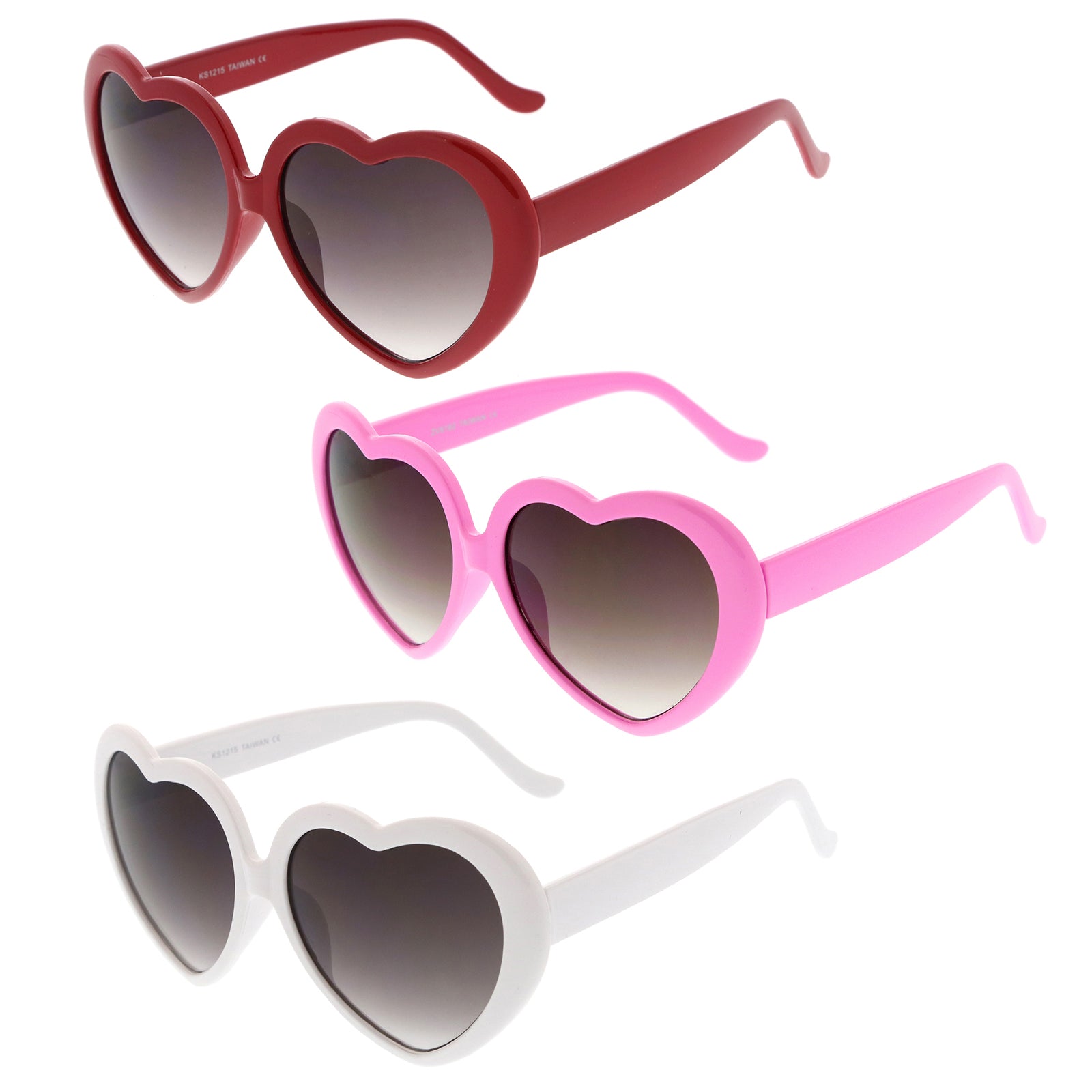 3-Pack Deluxe | Red + Light Pink + White/Lav