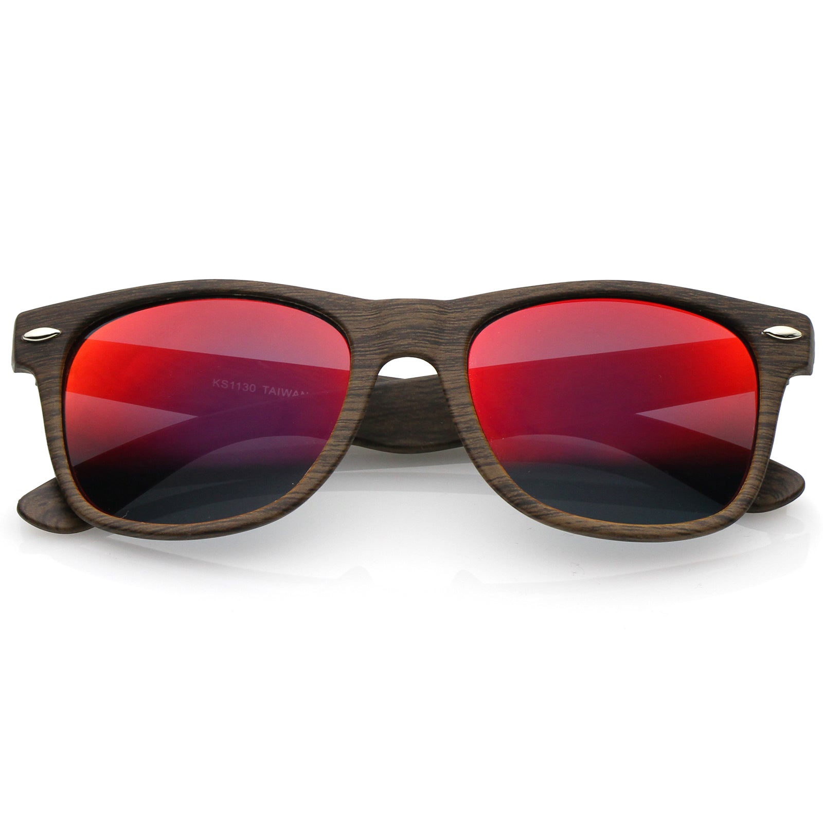 Dark Wood / Red Mirror