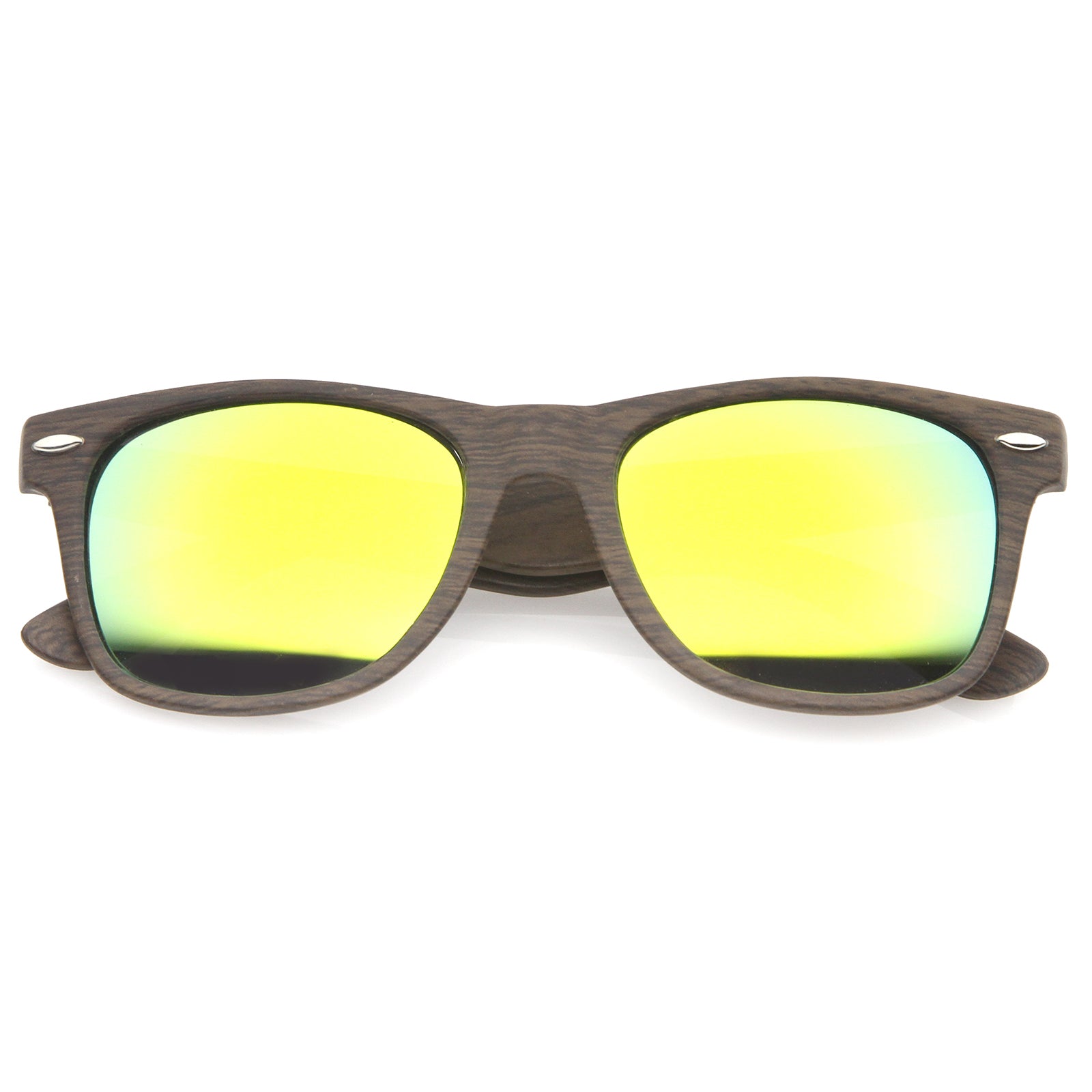 Dark Wood / Yellow Mirror