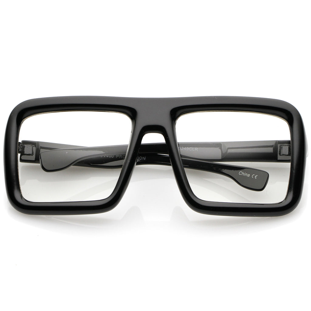 Shiny Black / Clear Lens