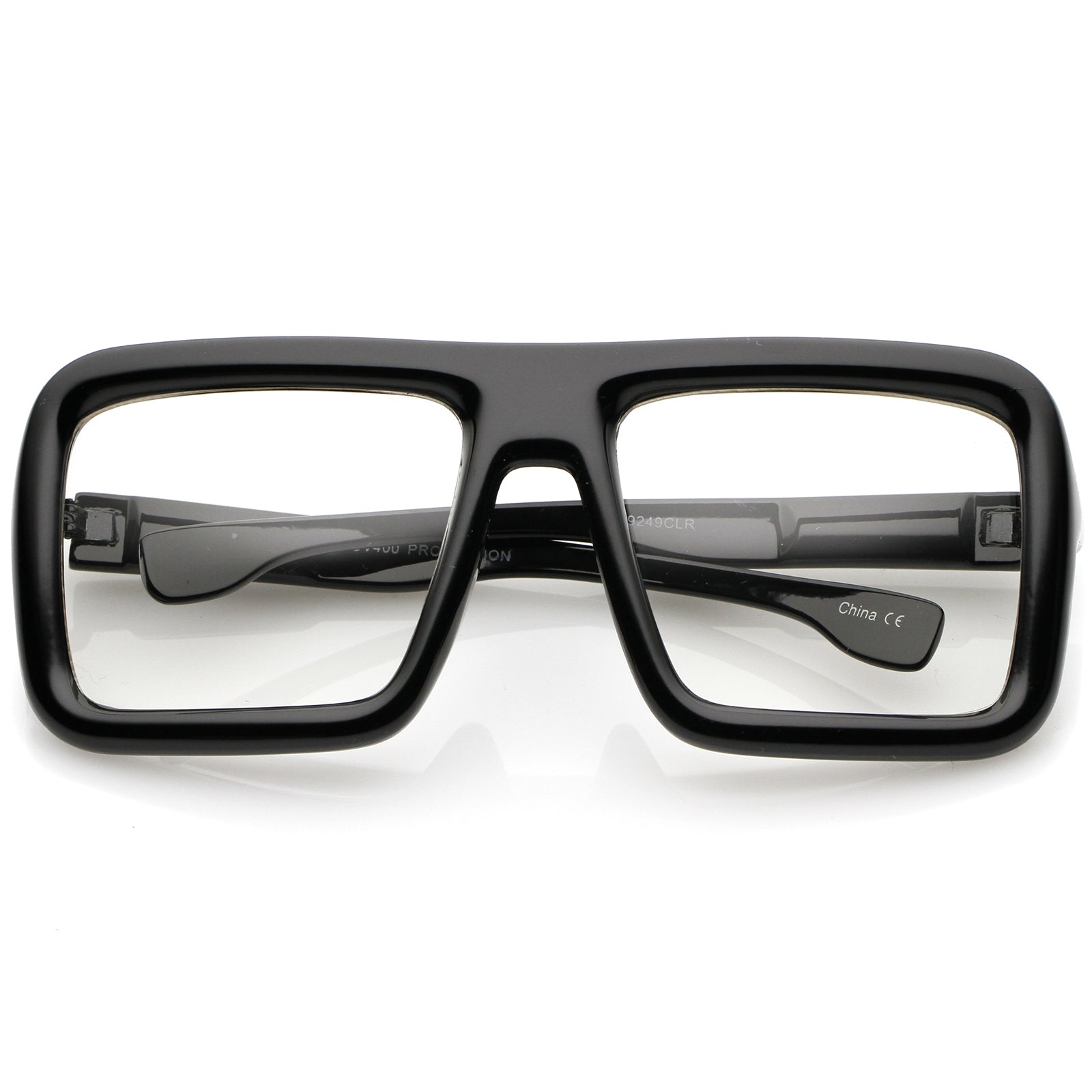 Shiny Black / Clear Lens