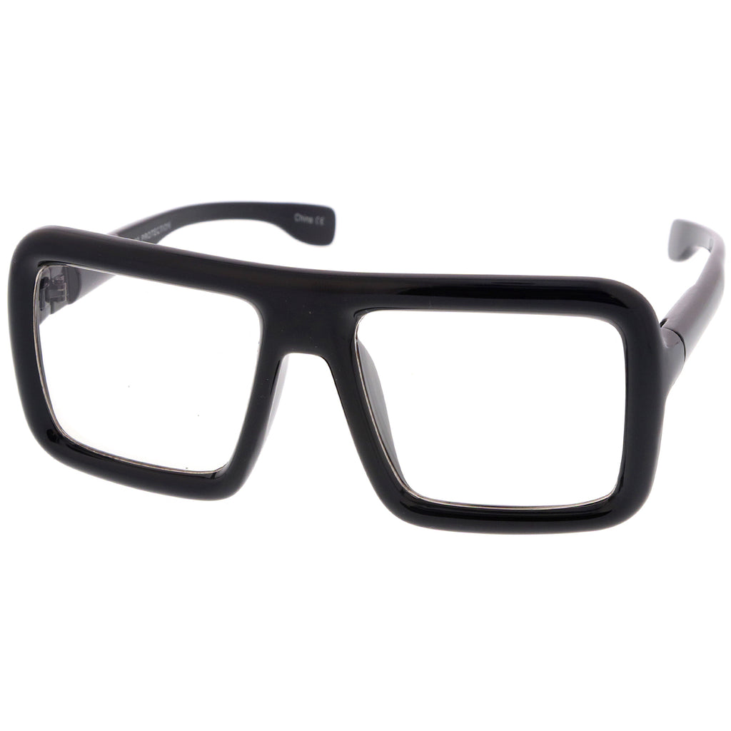 Shiny Black / Clear Lens