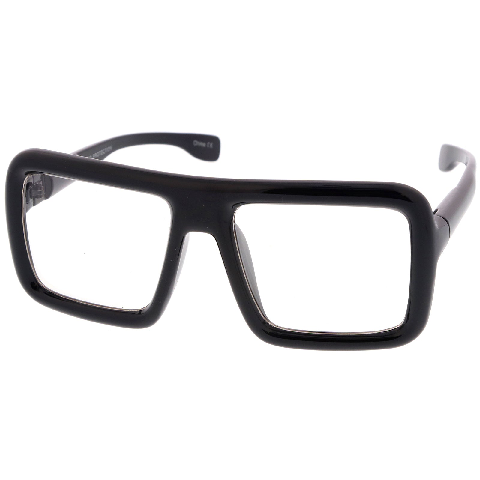 Shiny Black / Clear Lens