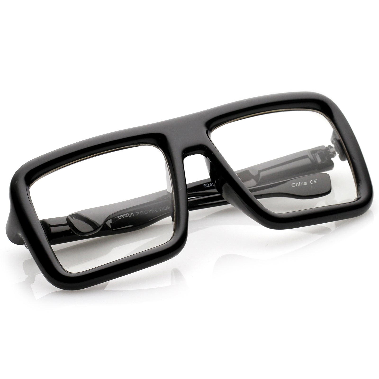 Shiny Black / Clear Lens