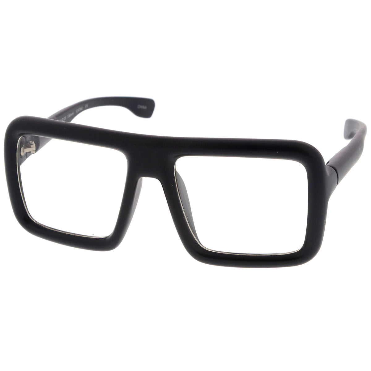 Oversize Bold Thick Frame Clear Lens Square Eyeglasses 58mm Sunglass La