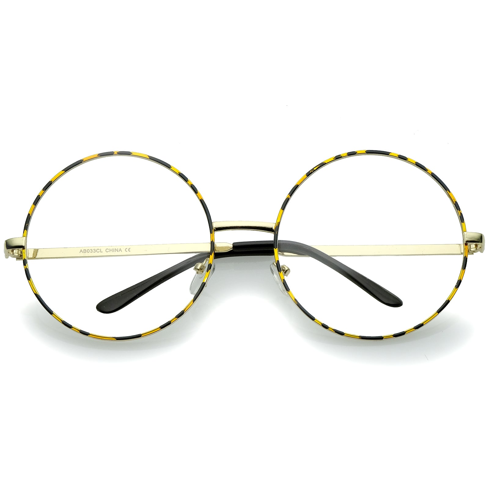 Tortoise-Gold / Clear
