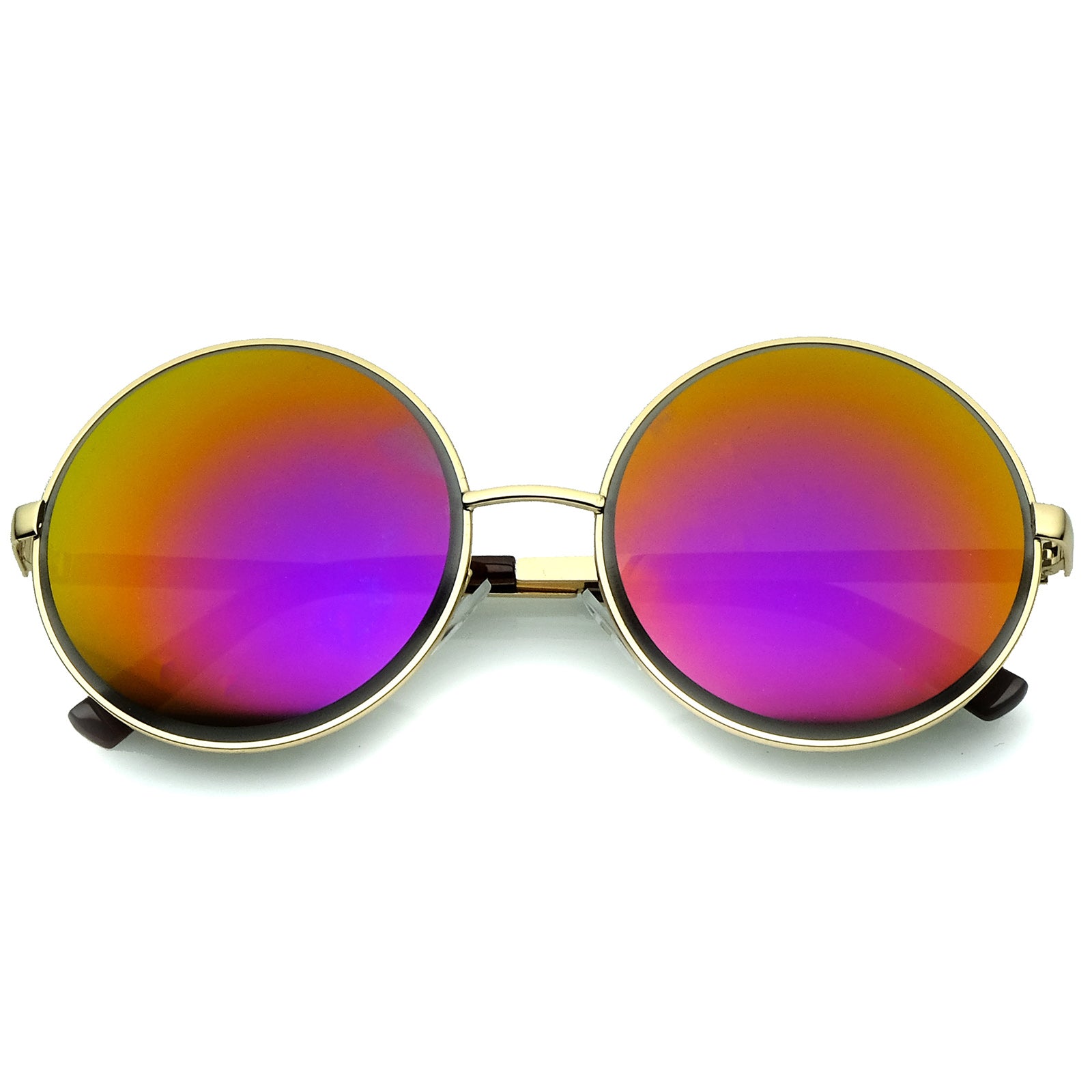 Gold / Magenta-Orange Mirror