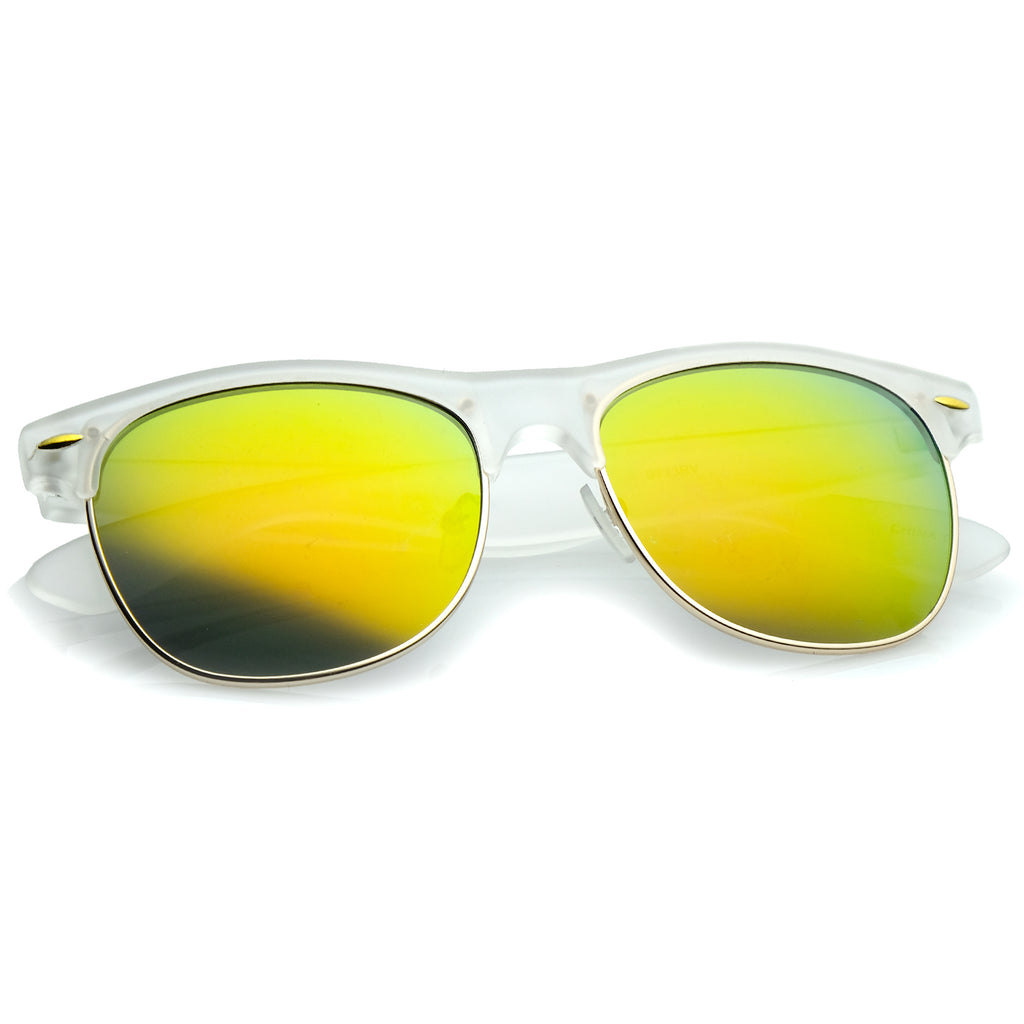 Matte Frost-Gold / Yellow Mirror