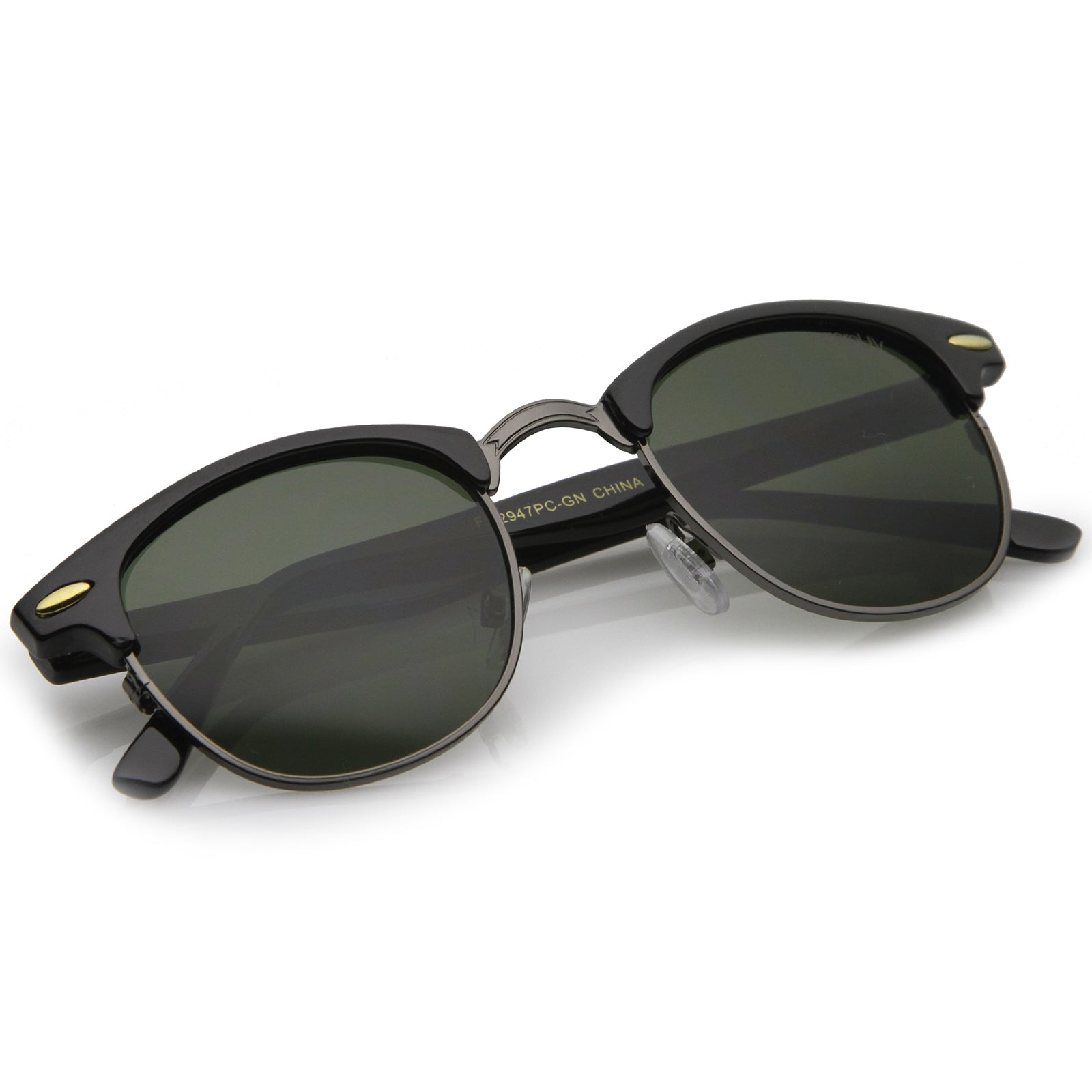 Black-Gunmetal / Green
