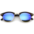 Tortoise-Gold / Blue Mirror