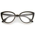 Shiny Black-Gold-Black / Clear