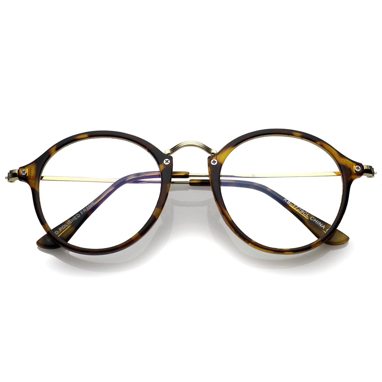 Tortoise-Gold / Clear