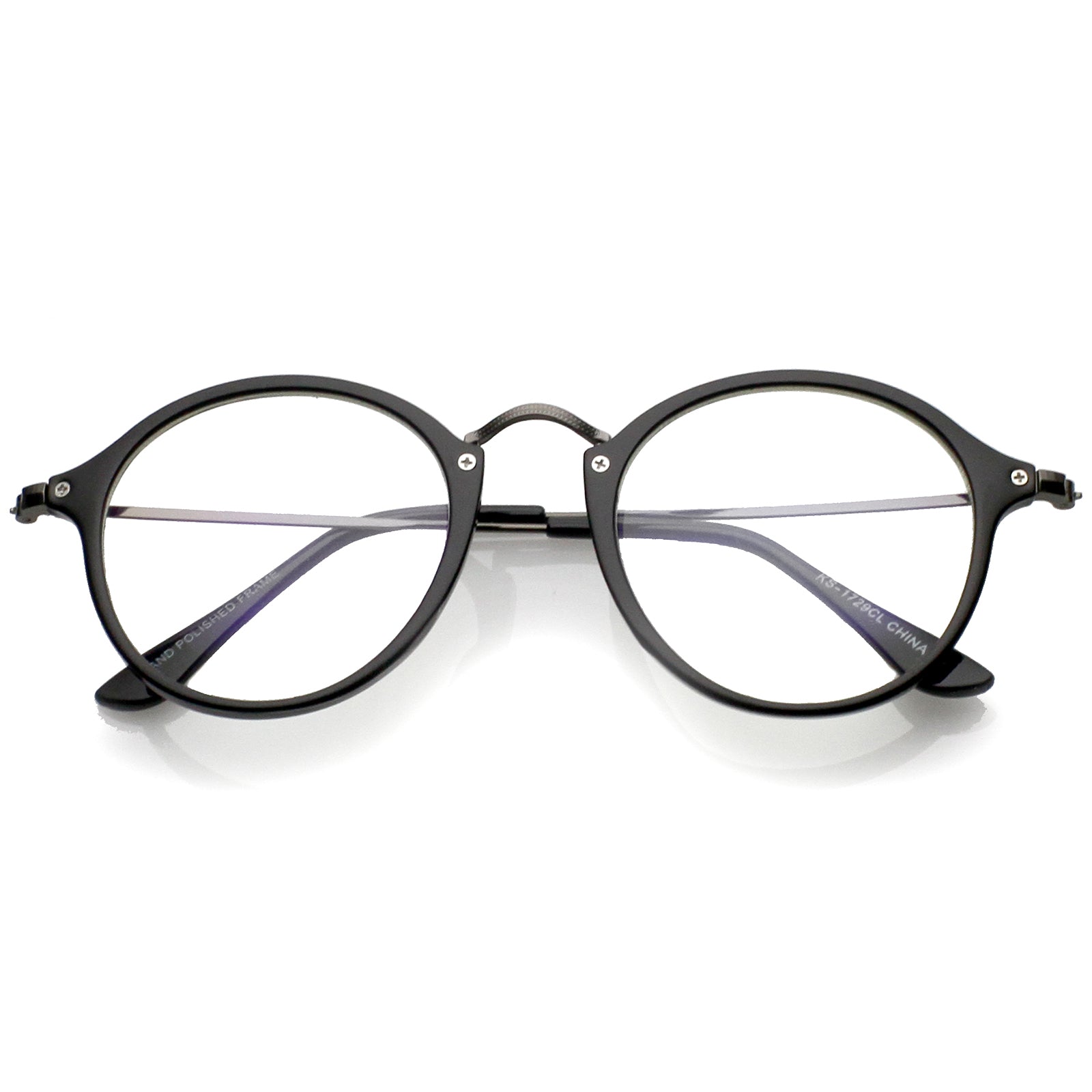 Shiny Black-Gunmetal / Clear
