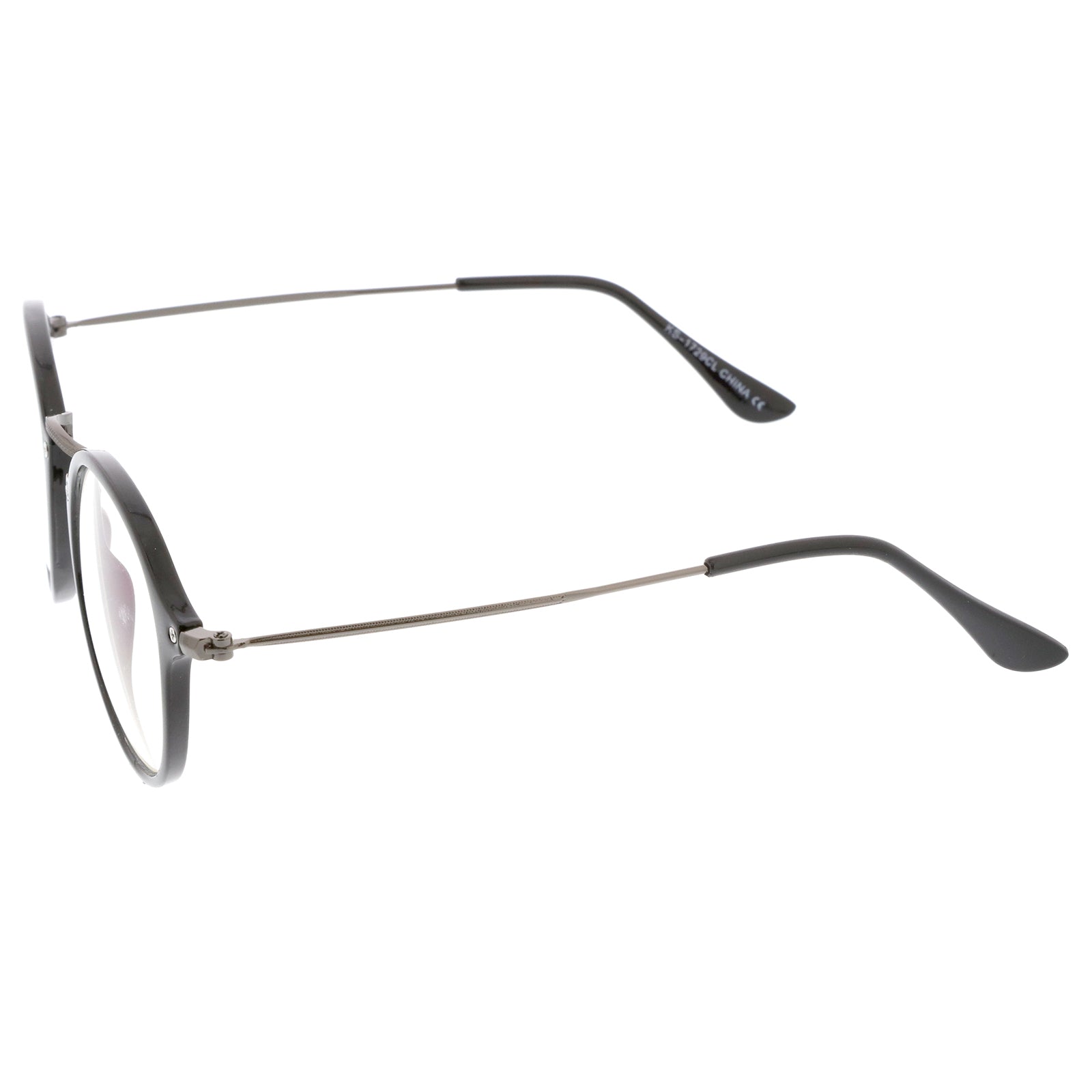 Shiny Black-Gunmetal / Clear