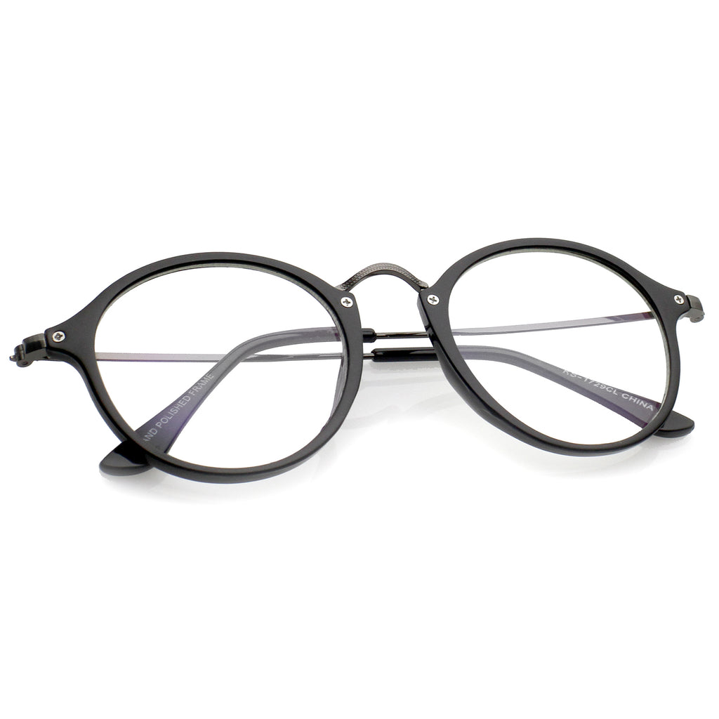 Shiny Black-Gunmetal / Clear