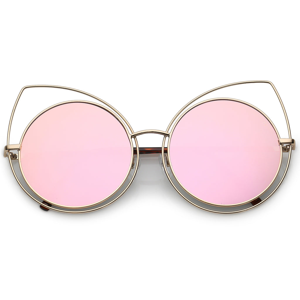 Gold / Pink Mirror