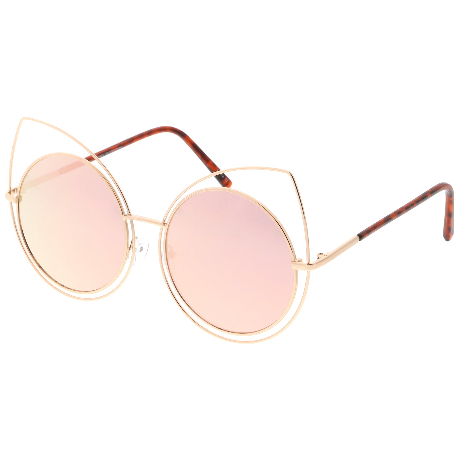 Gold / Pink Mirror