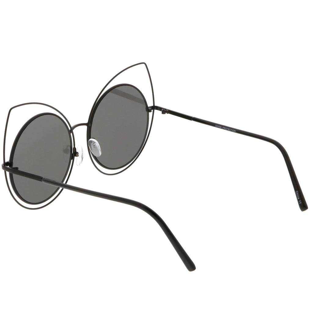 Black / Silver Mirror